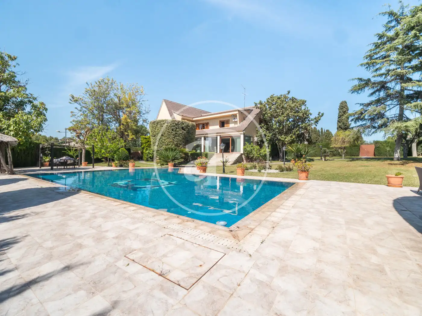 Jardín de Casa o chalet en venta en Godella con Aire acondicionado, Calefacción y Jardín privado
