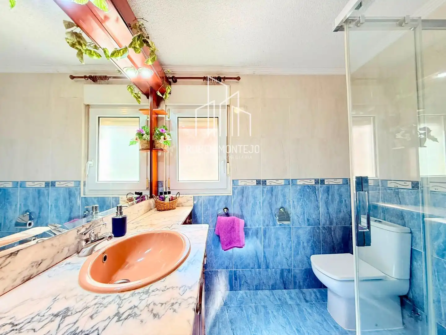 Bathroom of Flat for sale in Terradillos  with Heating, Terrace and Furnished