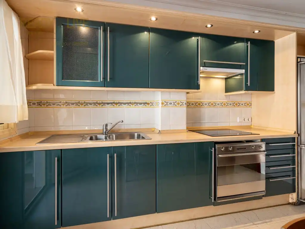 Cocina de Dúplex en venta en Alcúdia con Aire acondicionado, Terraza y Amueblado
