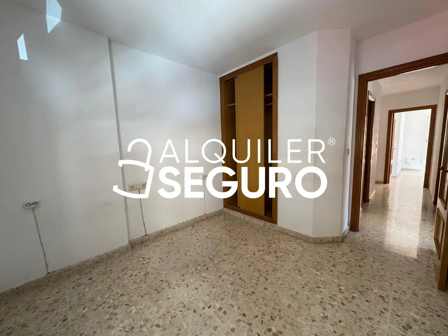 Schlafzimmer von Wohnung zur Miete in Málaga mit Terrasse