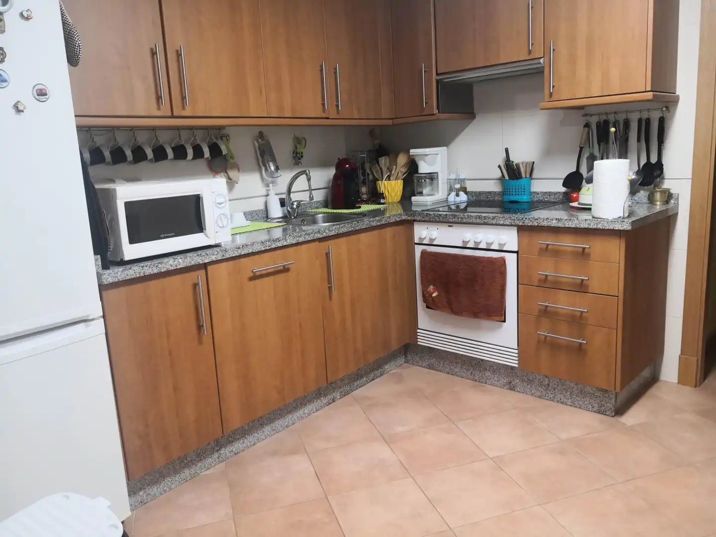 Cocina de Piso en venta en Malpica de Bergantiños con Calefacción y Jardín privado
