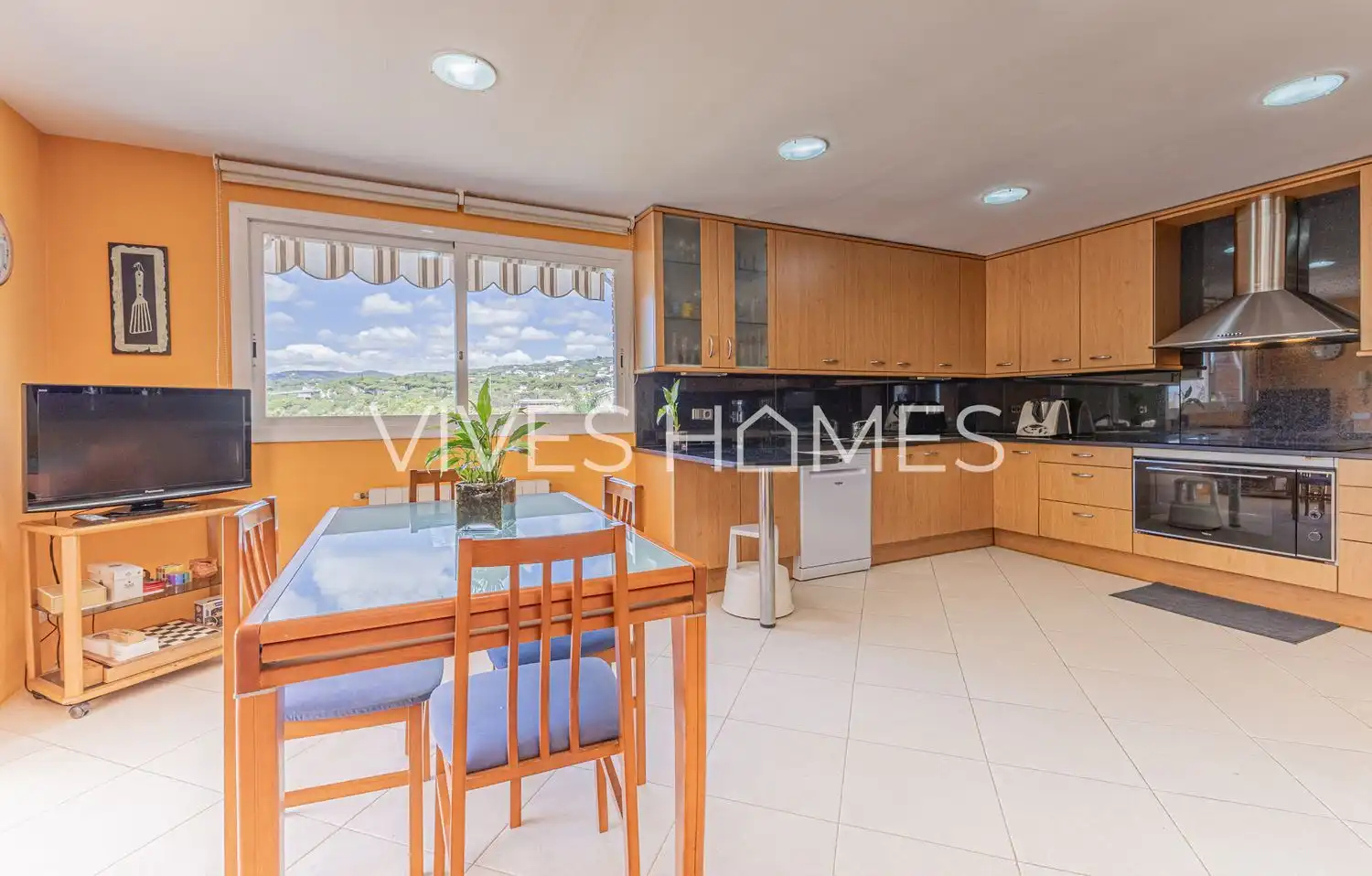 Kitchen of Houses for sale in Caldes d'Estrac  with Air Conditioner, Heating and Private garden