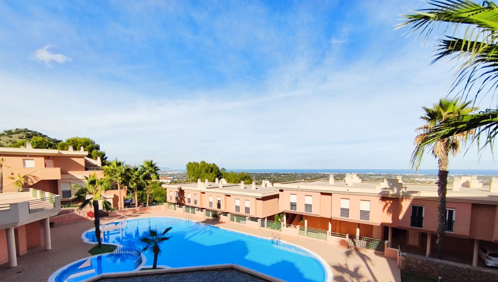 Schwimmbecken von Wohnungen zum Verkauf in Pedreguer mit Klimaanlage, Heizung und Privatgarten