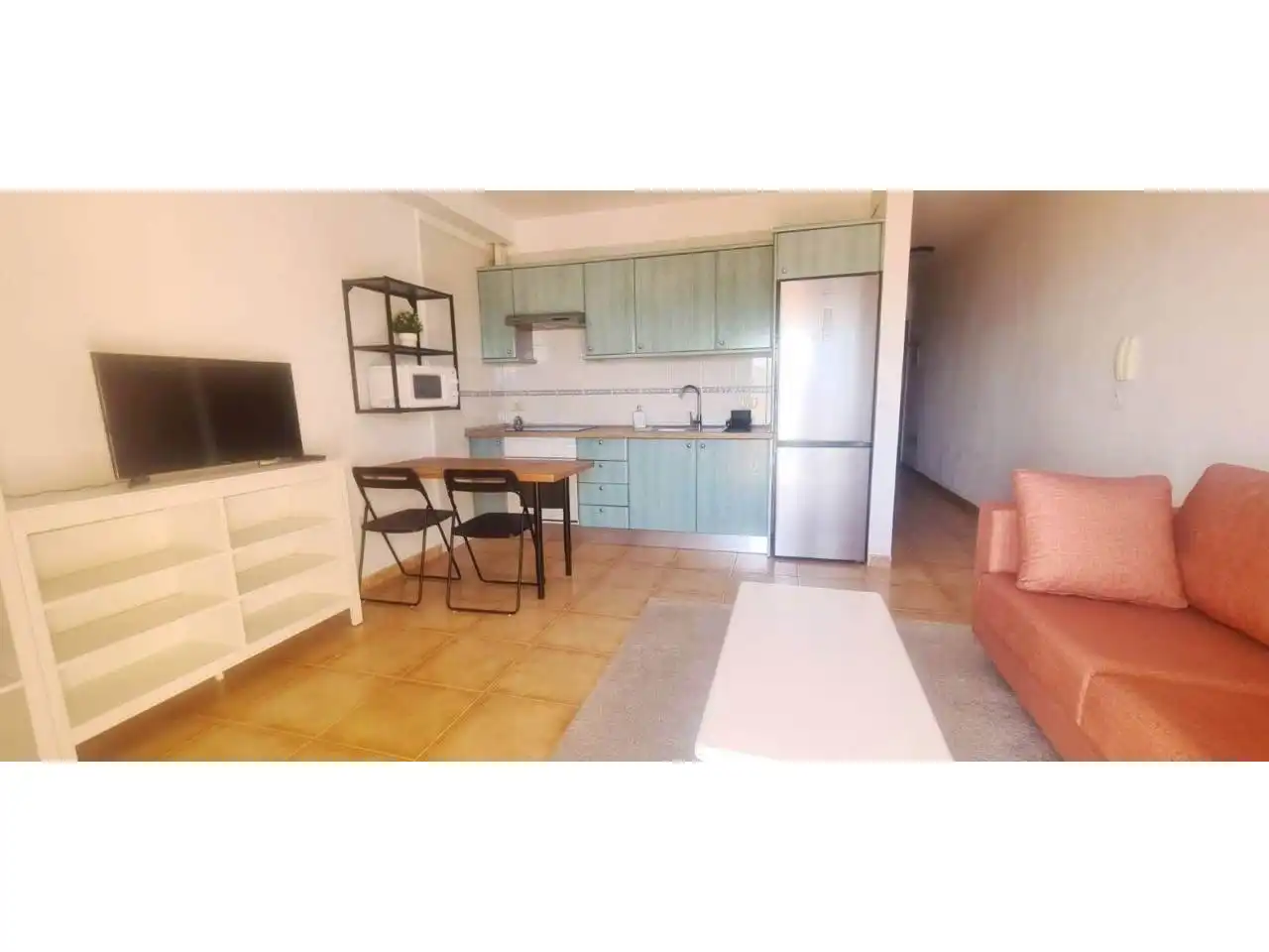 Cuina de Apartament de lloguer en Candelaria amb Moblat i Balcó