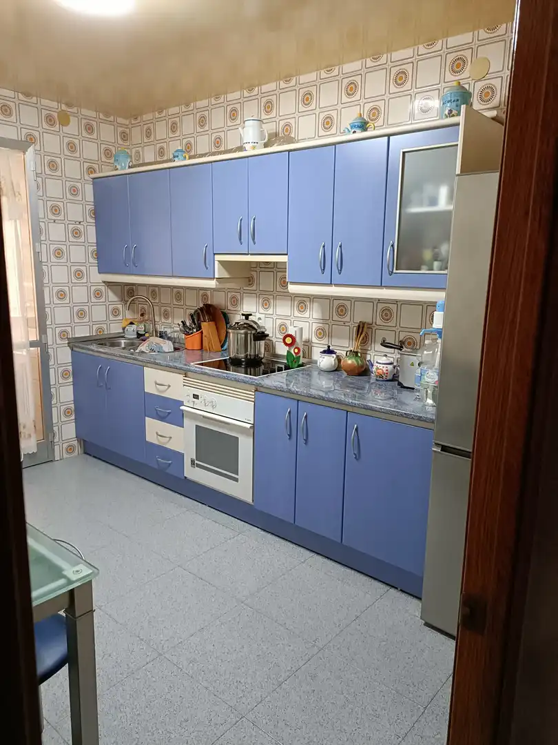 Kitchen of Flat for sale in Espiel  with Air Conditioner, Terrace and Storage room