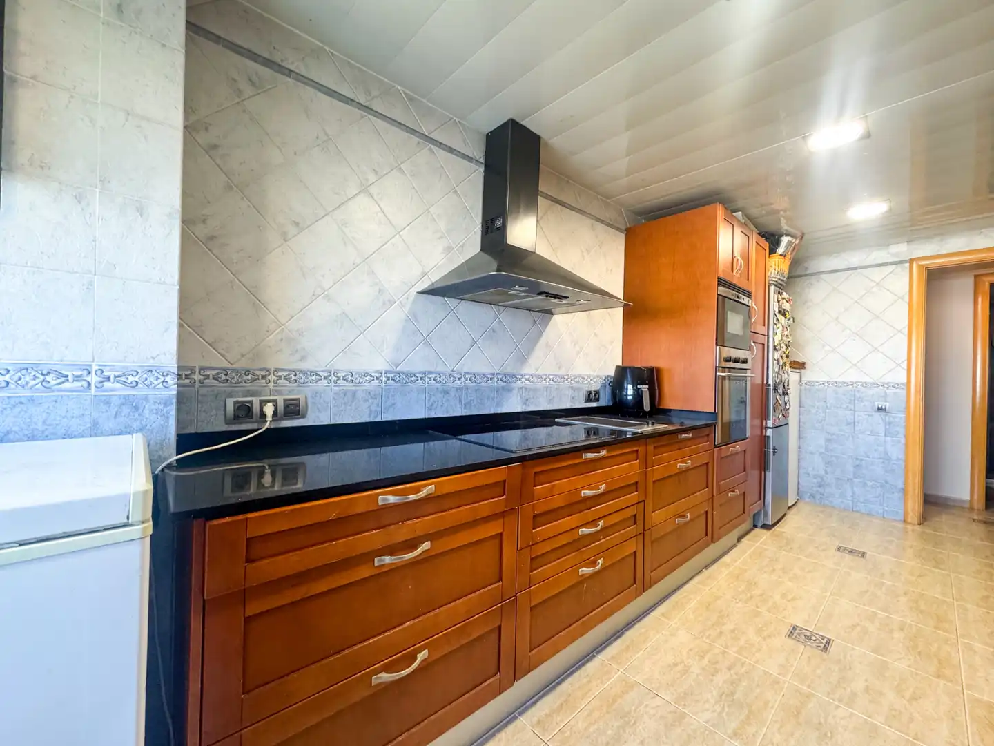 Kitchen of Flat for sale in Sentmenat  with Air Conditioner, Heating and Oven