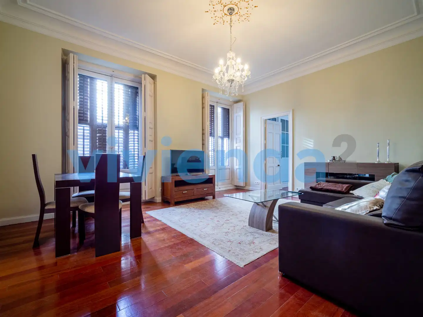 Sala de estar de Piso de alquiler en Madrid con Aire acondicionado y Calefacción
