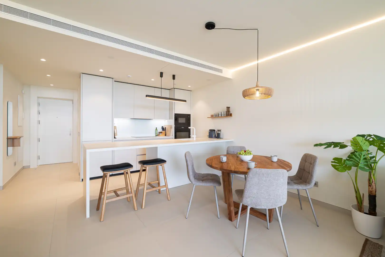 Küche von Wohnungen zur Miete in Fuengirola mit Klimaanlage, Terrasse und Möbliert