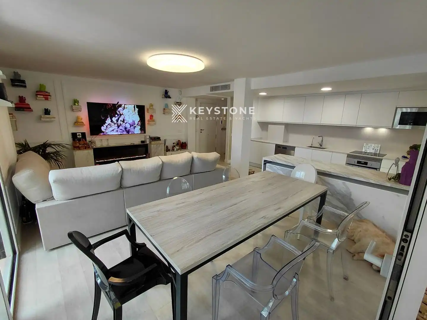 Kitchen of Flat for sale in Calvià  with Air Conditioner, Terrace and Swimming Pool