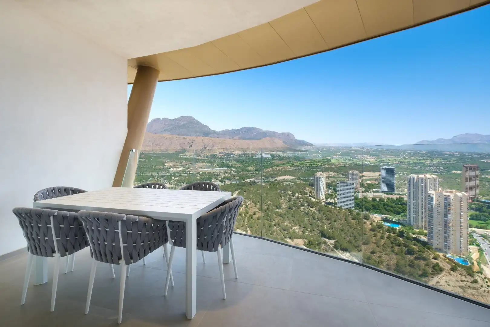 Terraza de Ático en venta en Benidorm con Aire acondicionado, Jardín privado y Terraza