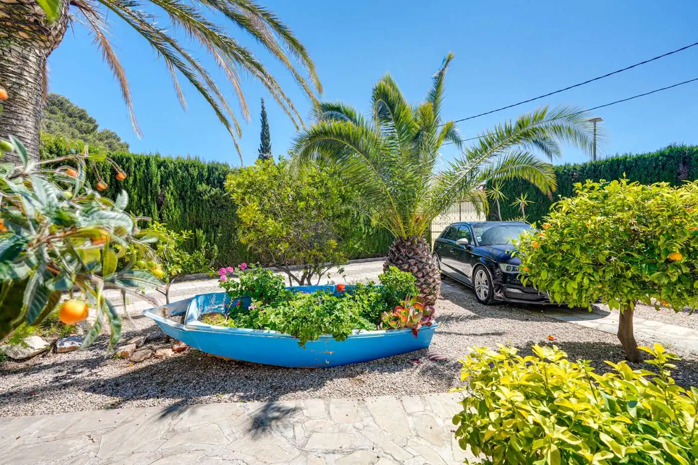 Vista exterior de Casa o chalet en venta en Mont-roig del Camp con Aire acondicionado, Jardín privado y Terraza