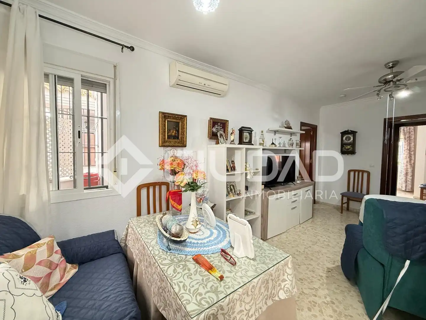 Living room of Ground floor for sale in Chipiona  with Air Conditioner