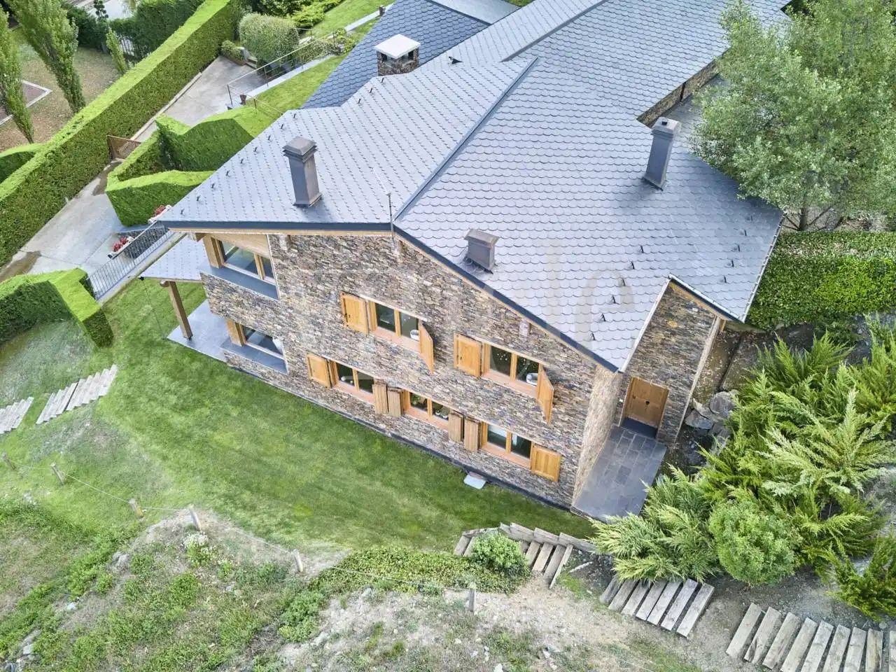 Vista exterior de Casa o chalet en venta en Bolvir con Calefacción, Jardín privado y Parquet