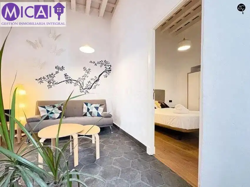 Sala de estar de Piso en venta en Cádiz con Aire acondicionado, Amueblado y Balcón