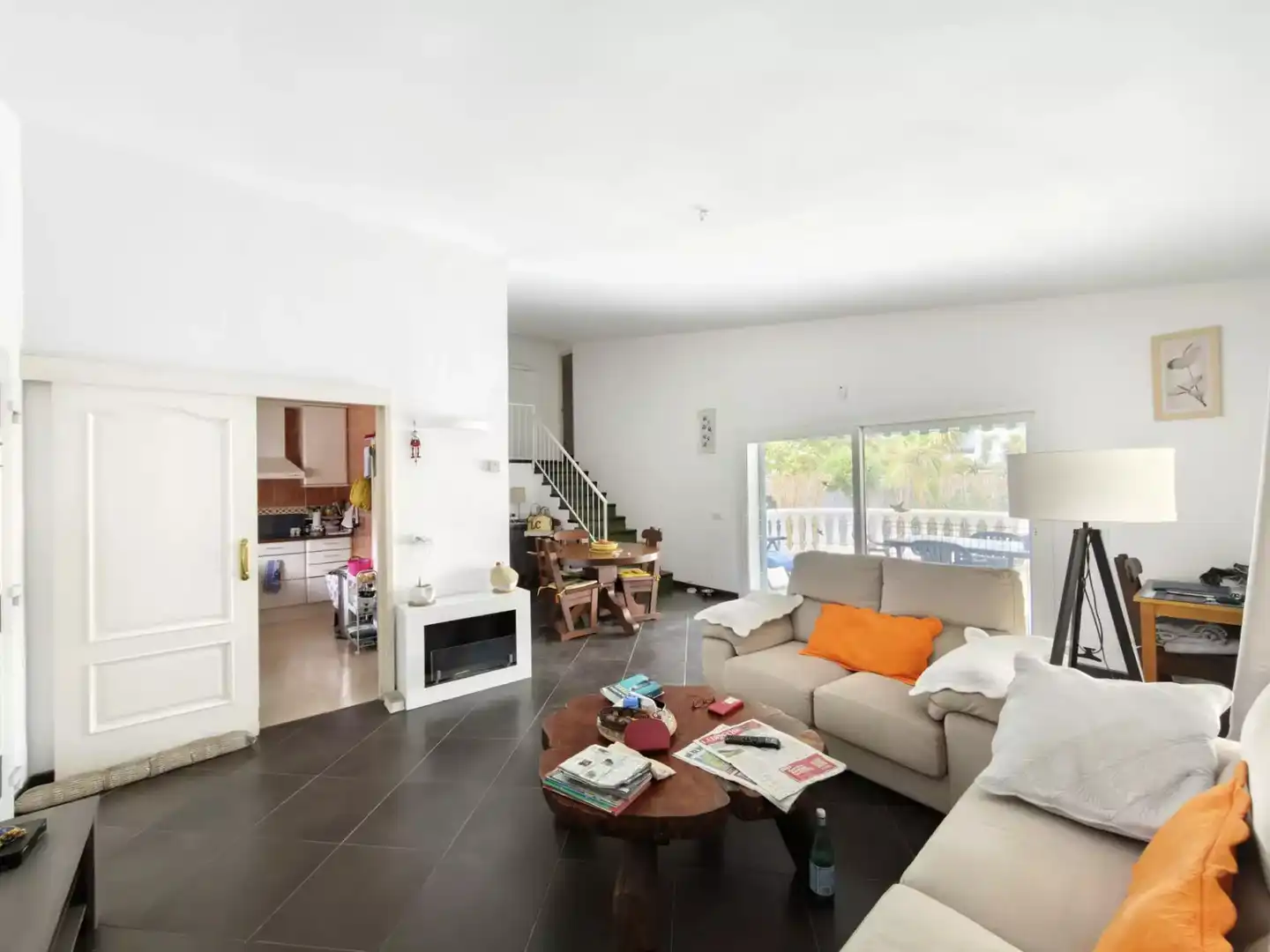 Sala de estar de Casa o chalet en venta en Empuriabrava con Aire acondicionado, Calefacción y Piscina