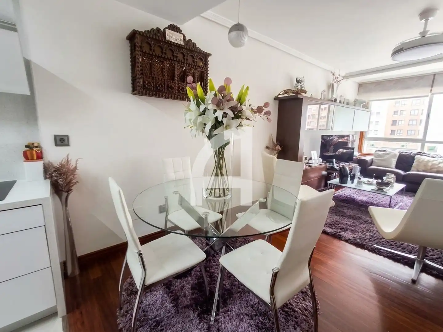 Dining room of Flat for sale in Vigo   with Heating and Storage room