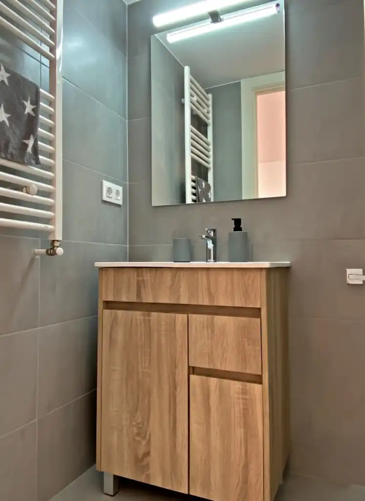 Badezimmer von Maisonette zum Verkauf in L'Hospitalet de Llobregat mit Klimaanlage, Heizung und Terrasse