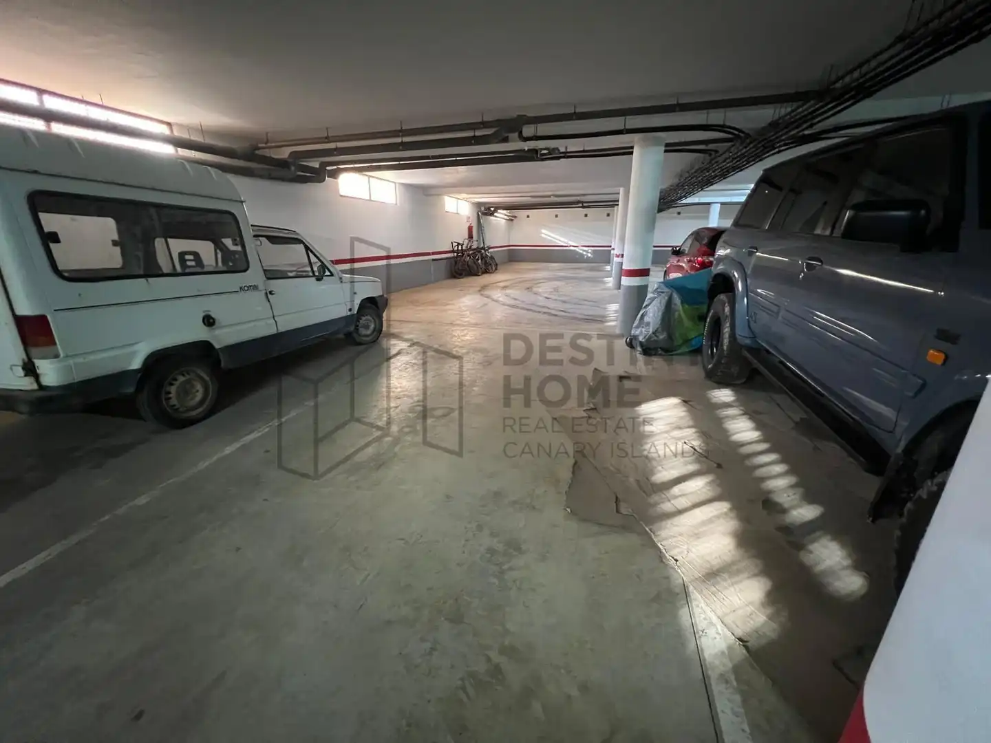 Parkplatz von Wohnungen zum Verkauf in La Oliva mit Abstellraum, Möbliert und Gemeinschaftspool