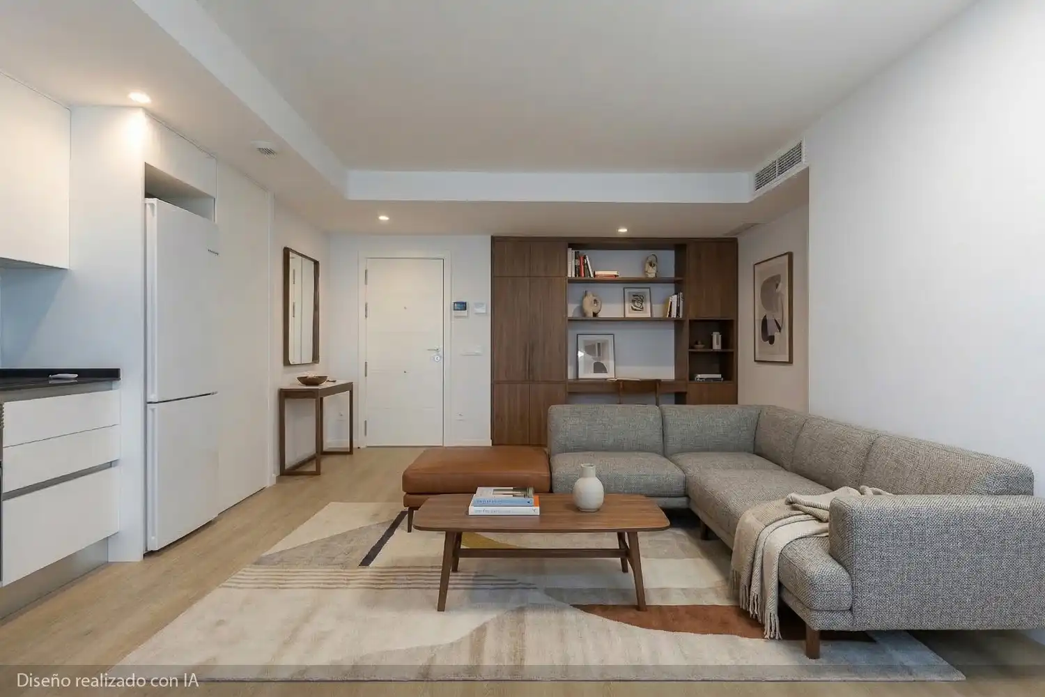Sala de estar de Piso de alquiler en Dénia con Aire acondicionado, Calefacción y Trastero