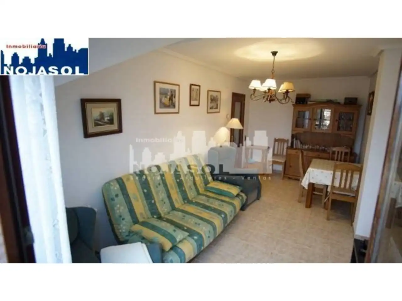 Living room of Flat for rent in Noja  with Heating, Terrace and Furnished