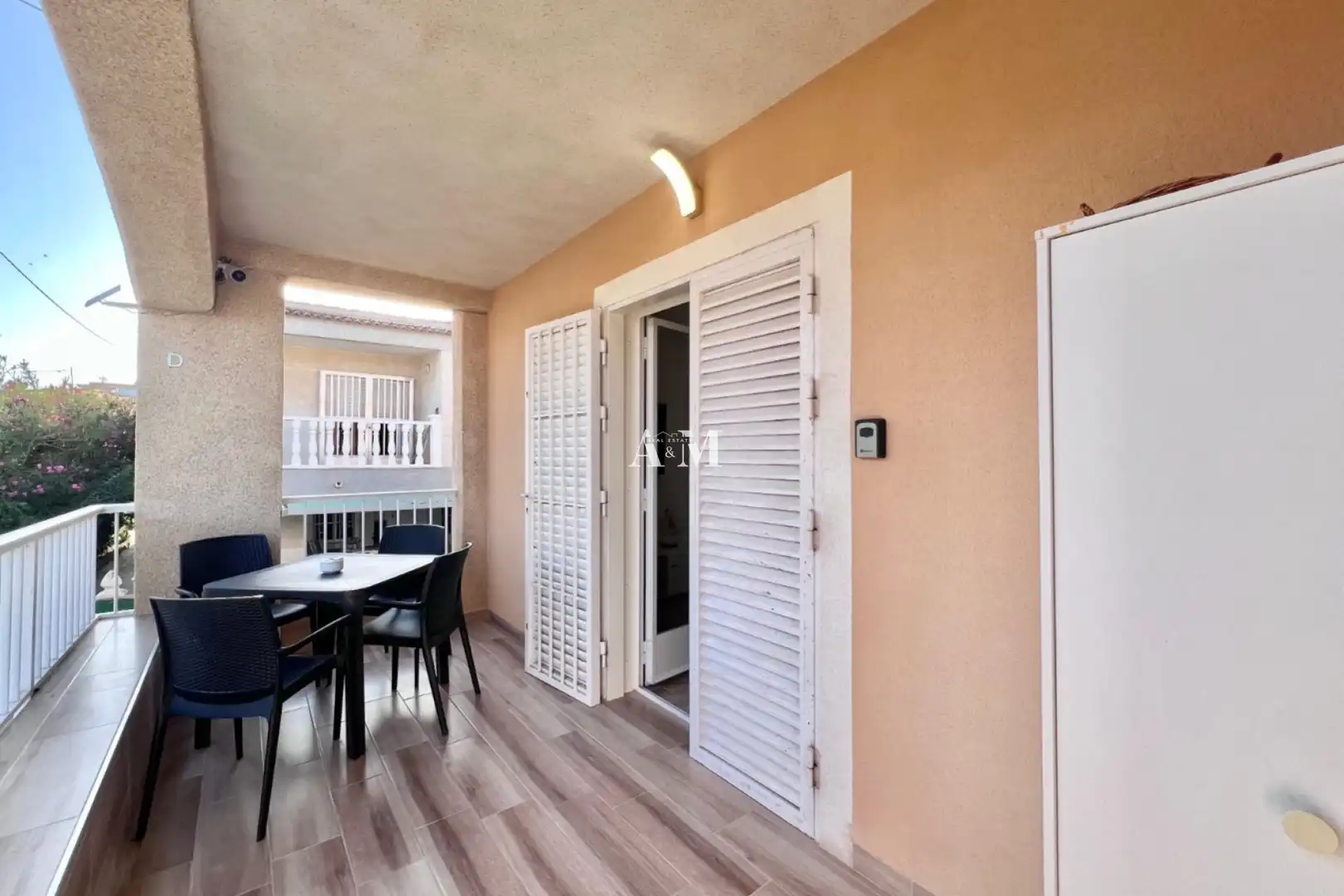 Terrasse von Haus oder Chalet zur Miete in Torrevieja mit Klimaanlage, Heizung und Parkett
