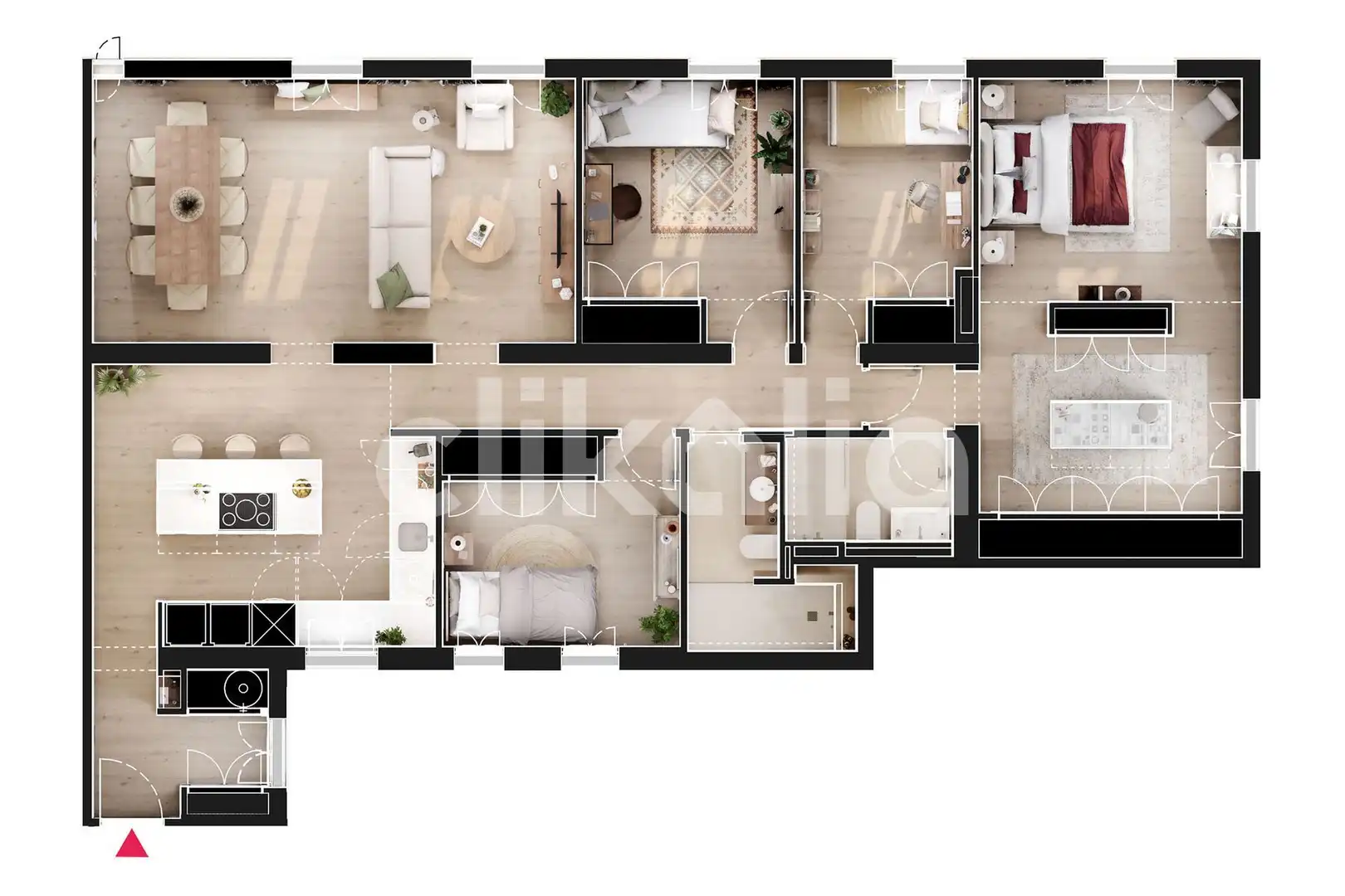 Flat for sale in Sevilla  with Air Conditioner and Private garden