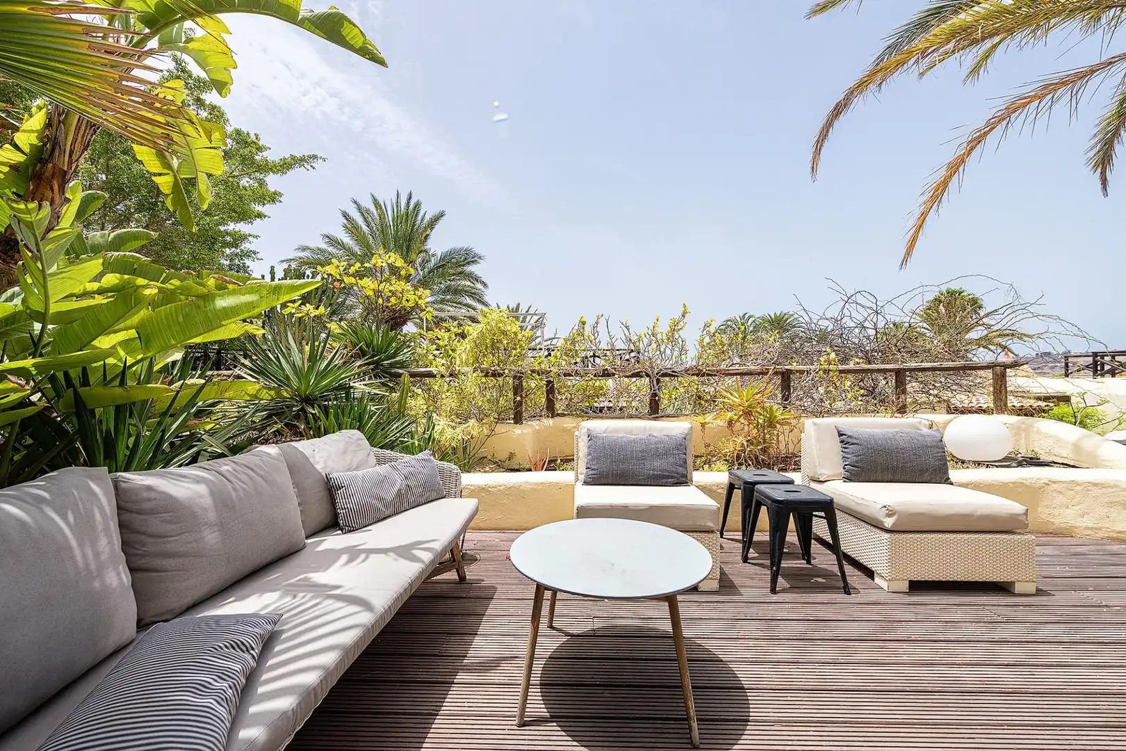 Terraza de Casa o chalet en venta en San Bartolomé de Tirajana con Jardín privado, Terraza y Piscina comunitaria