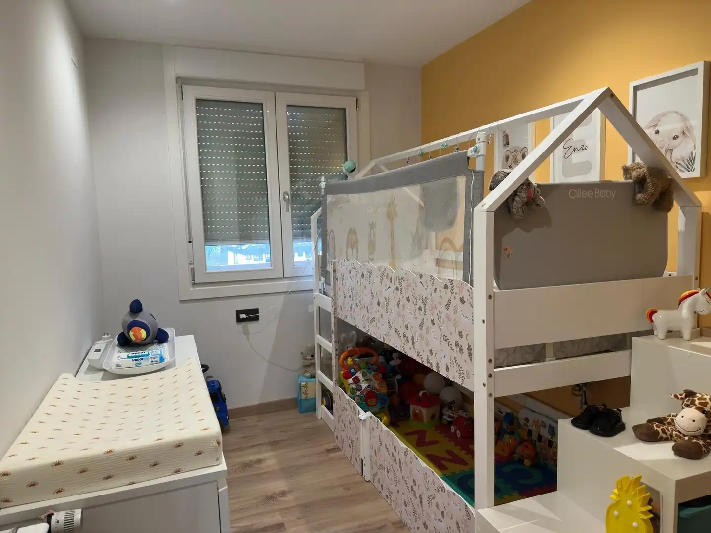 Bedroom of Flat for sale in Ourense Capital   with Air Conditioner, Heating and Terrace