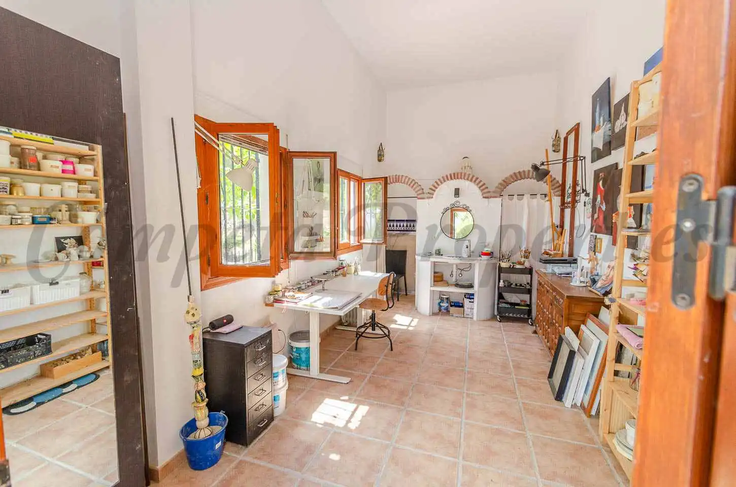 Kitchen of Country homes for sale in Cómpeta  with Air Conditioner, Private garden and Terrace