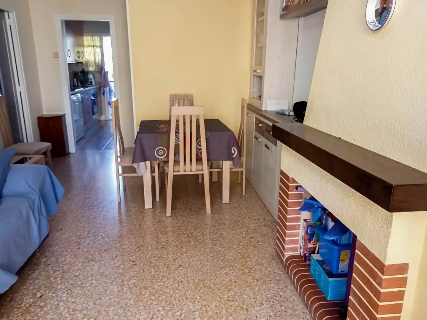 Dining room of Flat for sale in Cunit  with Heating, Terrace and Storage room