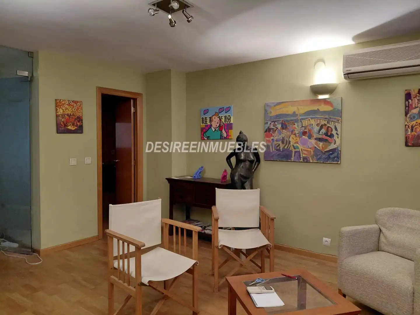 Sala de estar de Oficina en venta en Valencia con Aire acondicionado y Calefacción