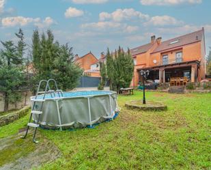 Swimming pool of Single-family semi-detached for sale in Móstoles  with Air Conditioner, Terrace and Balcony