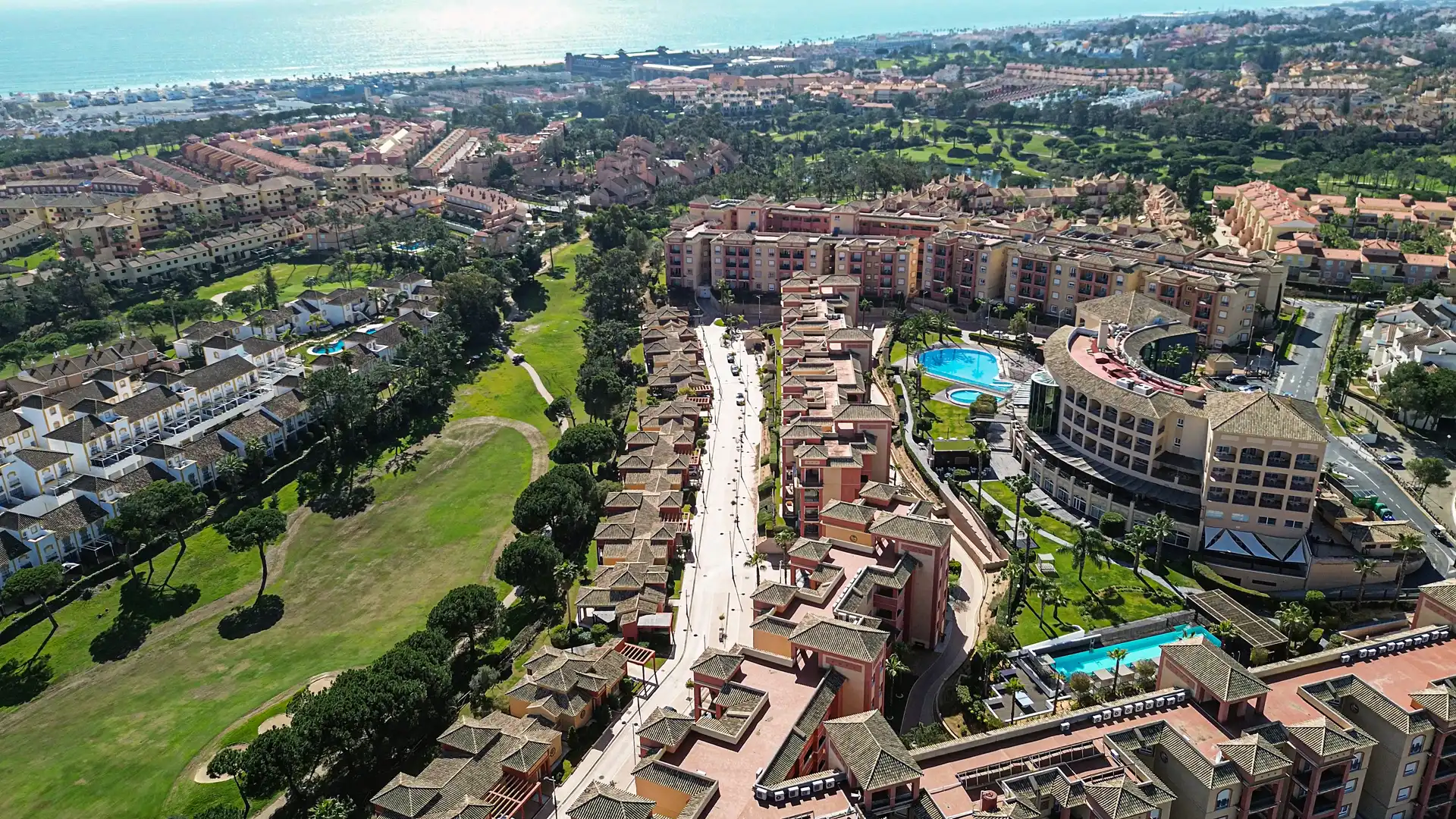 Vista exterior de Apartamento en venta en Islantilla con Aire acondicionado, Calefacción y Terraza