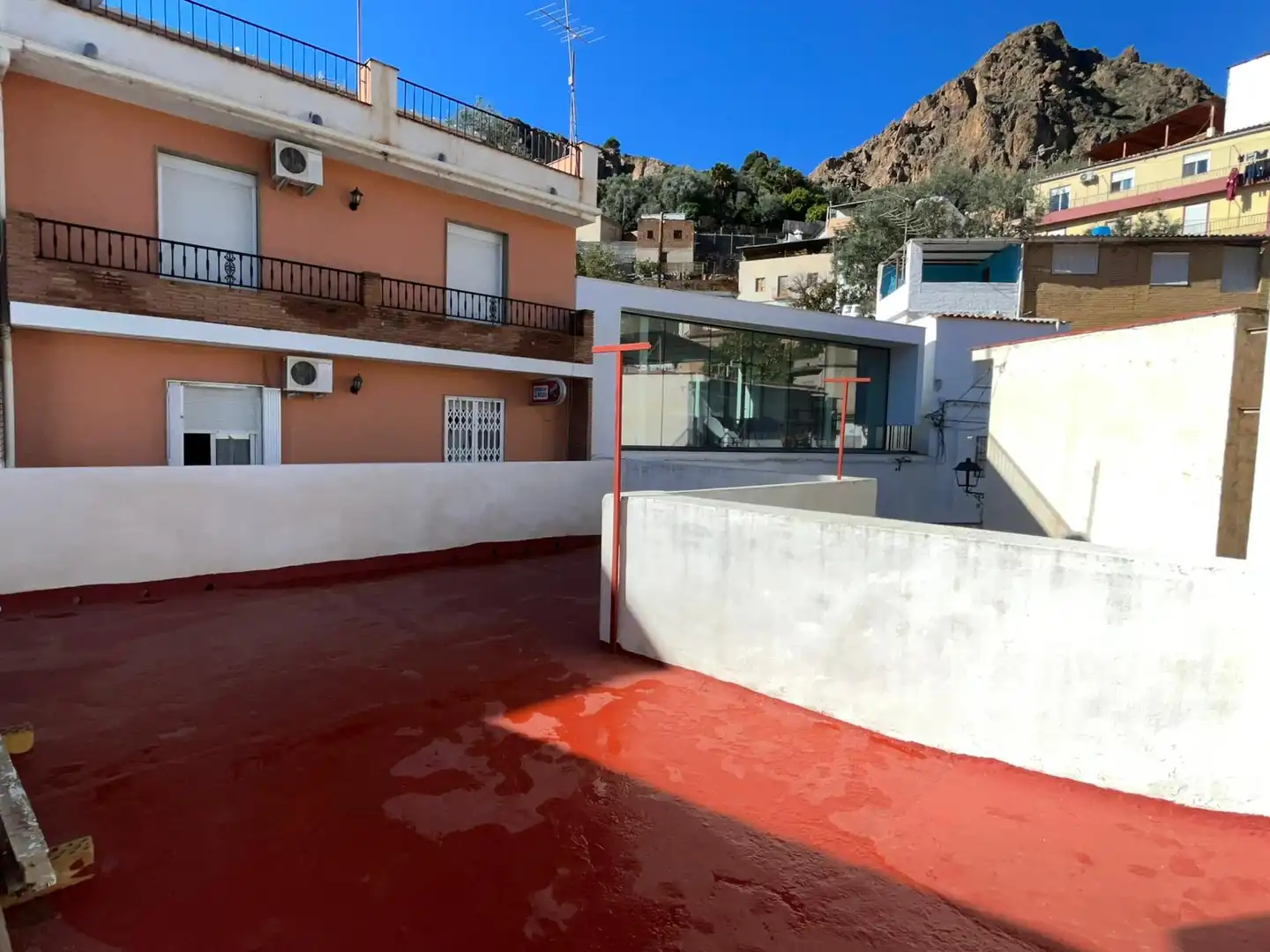 Vista exterior de Casa o chalet en venta en Lecrín con Terraza