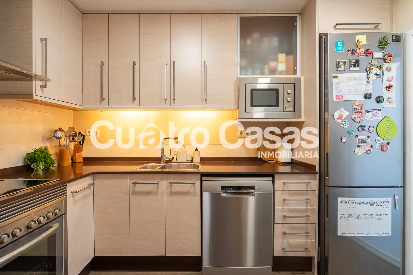 Cocina de Ático en venta en Barcelona con Aire acondicionado, Calefacción y Amueblado