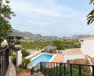 Vista exterior de Finca rústica en venda en Orba amb Aire condicionat, Calefacció i Jardí privat