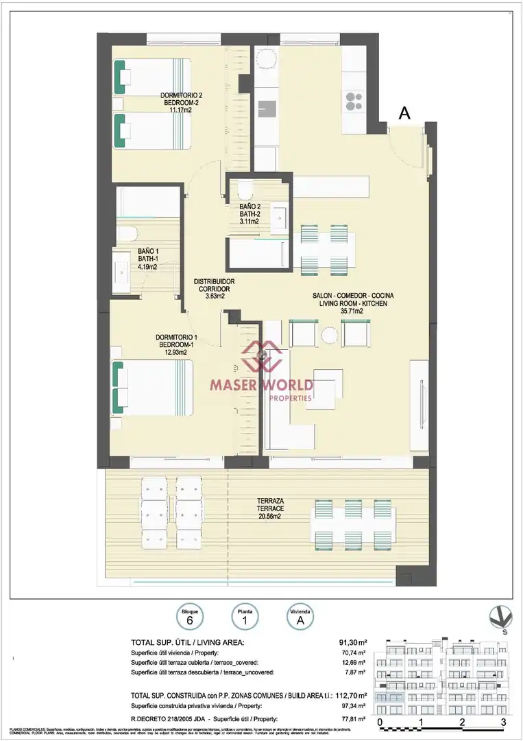 Apartament amb piscina en venda a Bahía de Casares, imagen 18