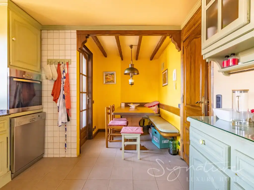 Cocina de Ático en venta en Sant Cugat del Vallès con Aire acondicionado