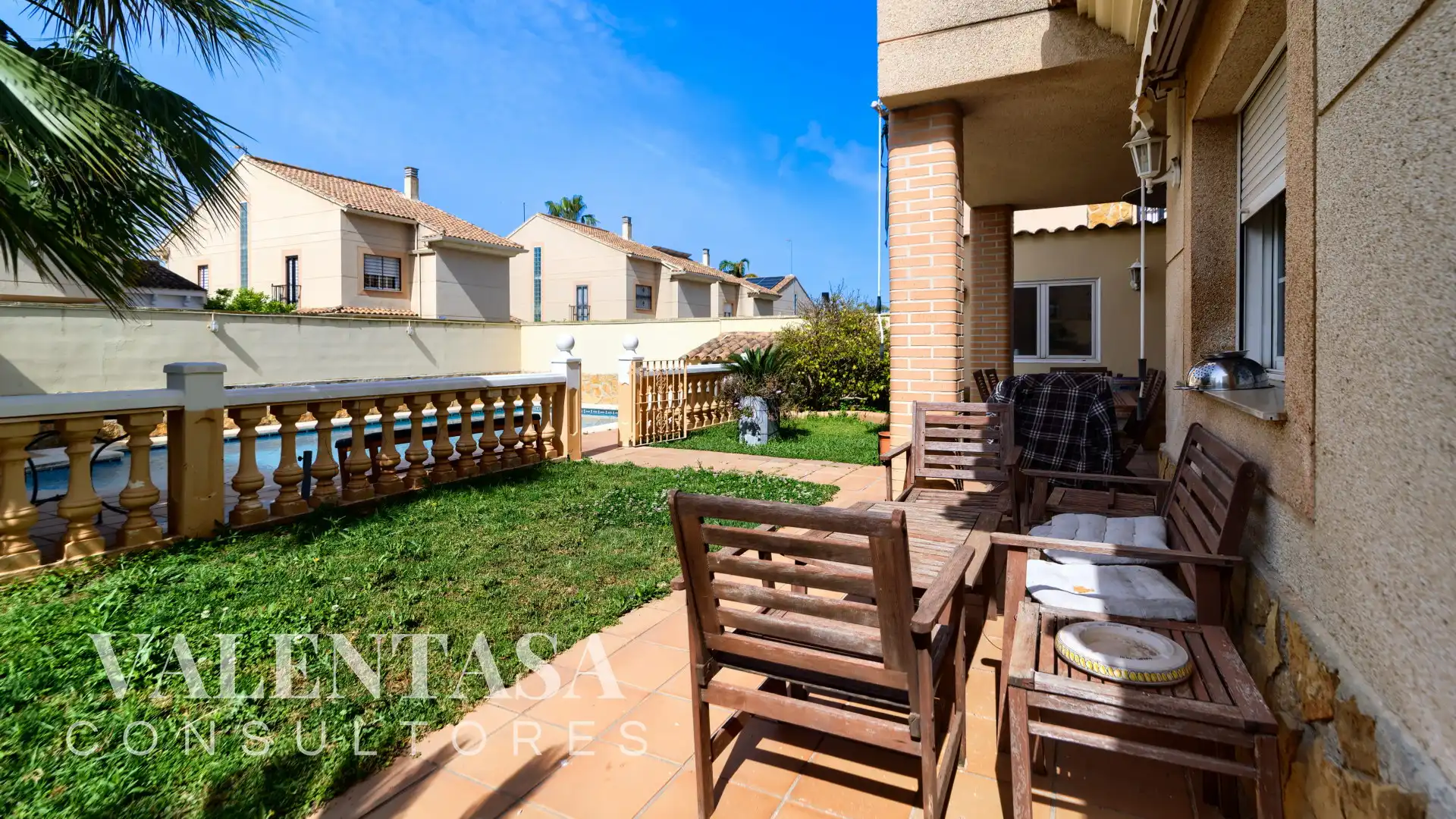 Garden of Houses for sale in L'Eliana  with Air Conditioner, Heating and Private garden