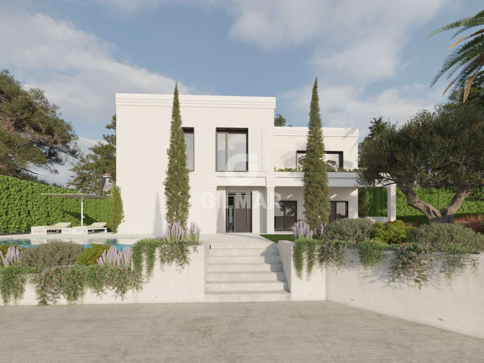 Garden of House or chalet for sale in  Madrid Capital  with Heating, Private garden and Swimming Pool