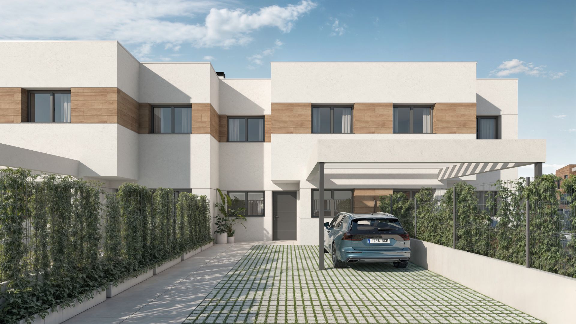 Exterior view of House or chalet for sale in Valladolid Capital  with Air Conditioner, Private garden and Terrace