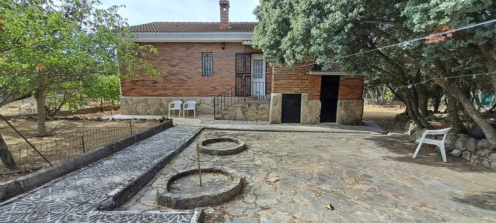 Vista exterior de Casa o xalet en venda en Ituero y Lama amb Calefacció, Jardí privat i Moblat