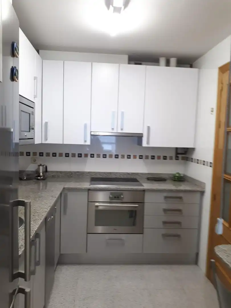 Kitchen of Apartments for rent in Ponferrada  with Heating, Storage room and Furnished