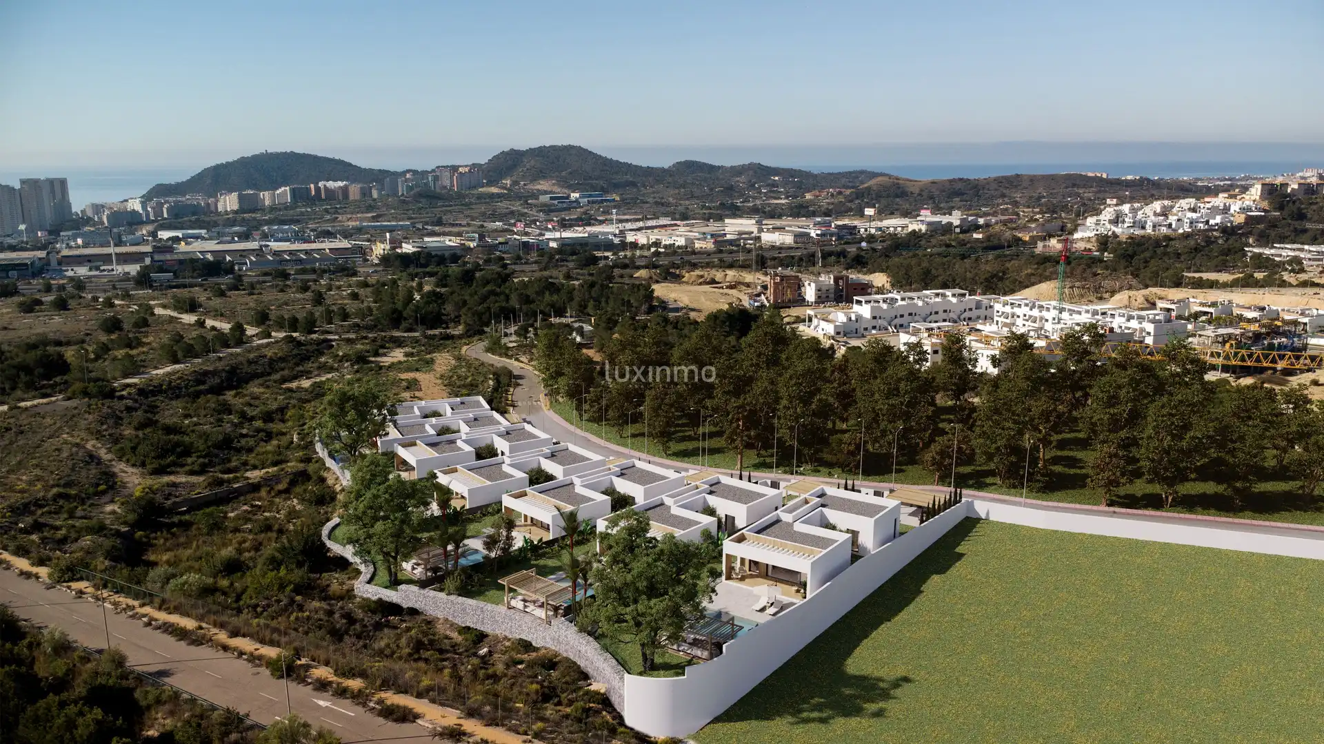 Detached house with pool for sale in Balcón de Finestrat - Terra Marina