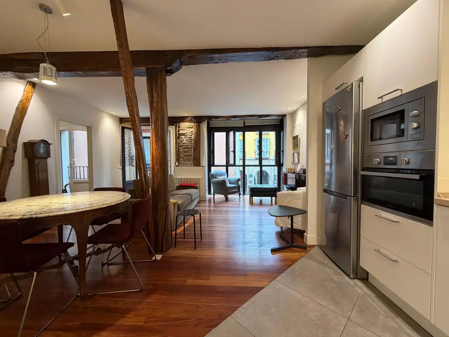 Sala de estar de Piso en venta en Bilbao  con Balcón