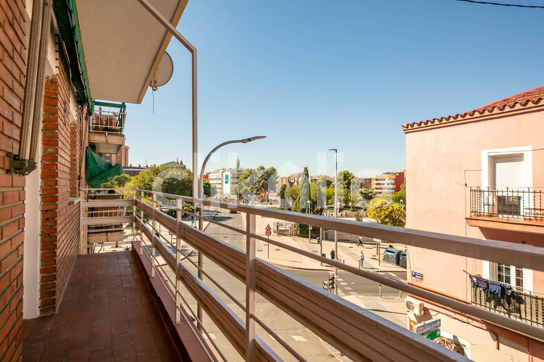 Vista exterior de Piso de alquiler en  Madrid Capital con Aire acondicionado, Calefacción y Terraza