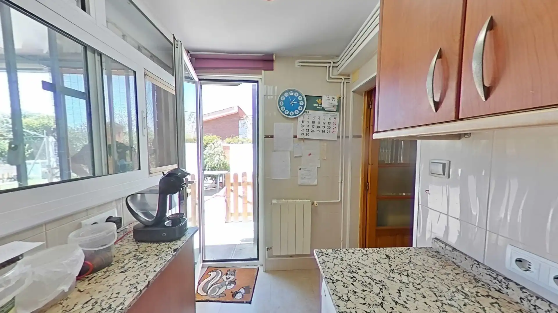 Cuina de Casa o xalet en venda en Piera amb Aire condicionat, Calefacció i Jardí privat