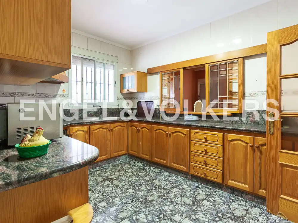 Cocina de Casa o chalet en venta en Barxeta con Calefacción, Jardín privado y Terraza