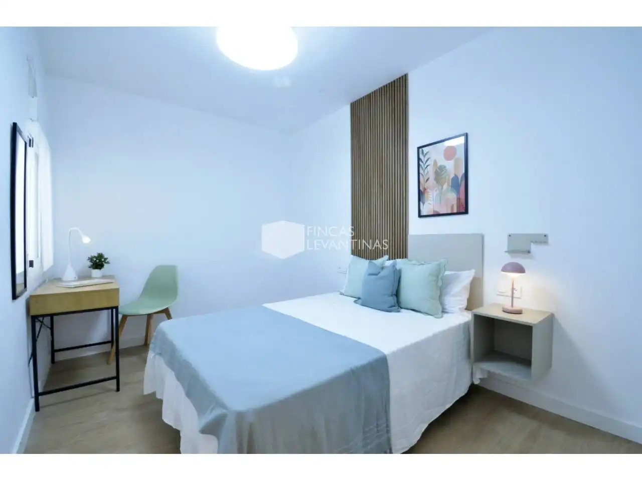 Schlafzimmer von Wohnung zur Miete in San Vicente del Raspeig / Sant Vicent del Raspeig mit Möbliert und Balkon