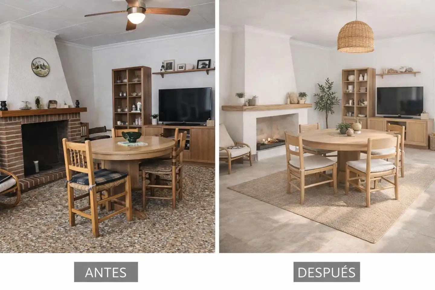 Dining room of Houses for sale in Oliva